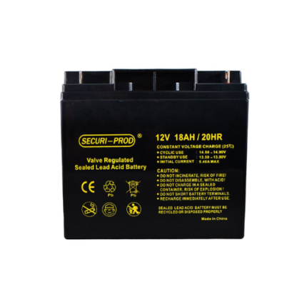 Securi Prod 12V 18AH Sealed Lead Acid Battery